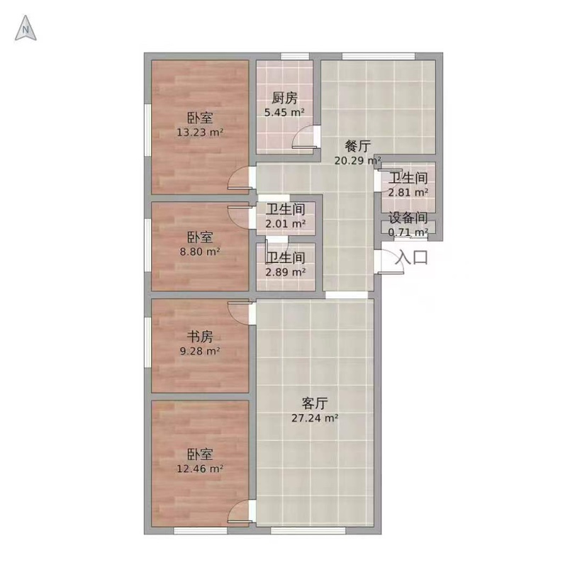 沾益县沾益精装3室2厅2卫二手房出售11