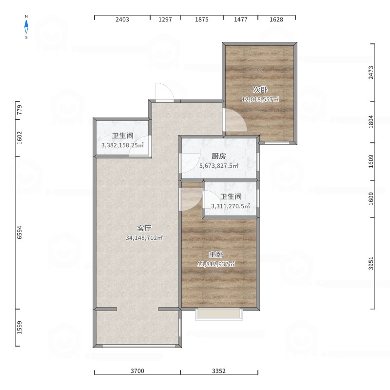 依林园,市政新区电梯房，依林园精装修拎包入住13