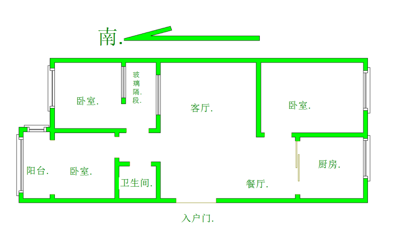 东方360一期常平苑,东关实验附近步梯房 南北通透 拎包入住11