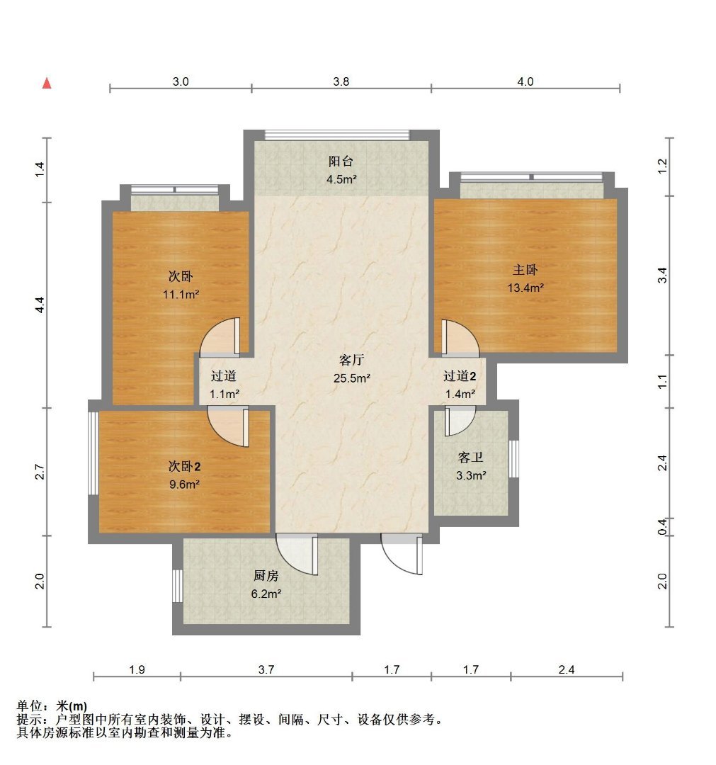 深业江悦湾,交通方便深业江悦湾3室2厅1卫1阳台精装业主急租9