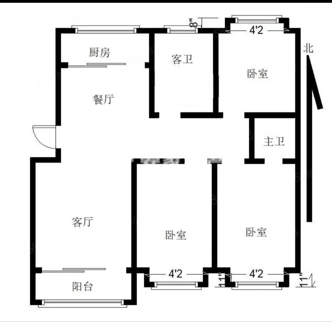 盐湖区空港北区精装3室2厅2卫二手房出售11