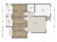 平度市|祥福佳园3室2厅1卫出售