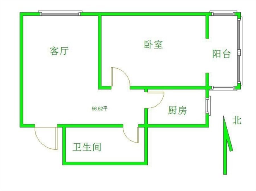 丽景华庭,丽景华庭精装一室一厅诚心卖随时看房6