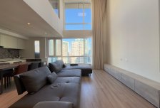 三期高层Loft 客厅6米大挑空 视野好