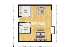 新城三期 高层东向开间