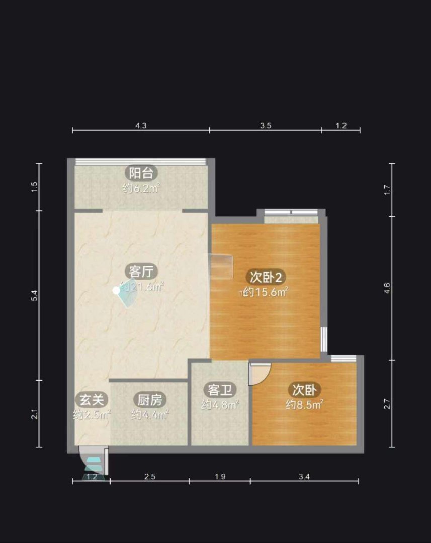 象山区象山精装2室2厅1卫二手房出售8