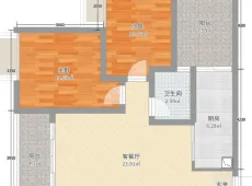 红花岗区|遵义东站高铁新城2室2厅1卫出售|买房租房佣金全返