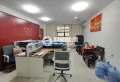 新世纪广场边，电梯大平层精装写字楼、会所，可带办公桌椅12