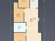 振安区|丹建新时代二期3室2厅1卫出售