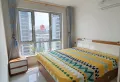 龙城国际南区，精装2室，家具家电齐全，拎包入住，带草房2