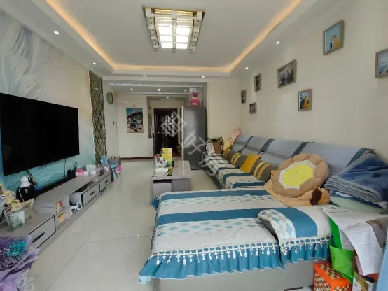 古矿东三小区2室2厅1卫朝南精装房源图片