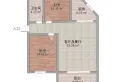 文鑫佳园70㎡2室1厅1卫0阳台精装，多条公交经过13