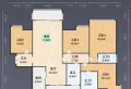 万象江山江景房，南北通透精装4房2厅3卫，业主少住保养好13