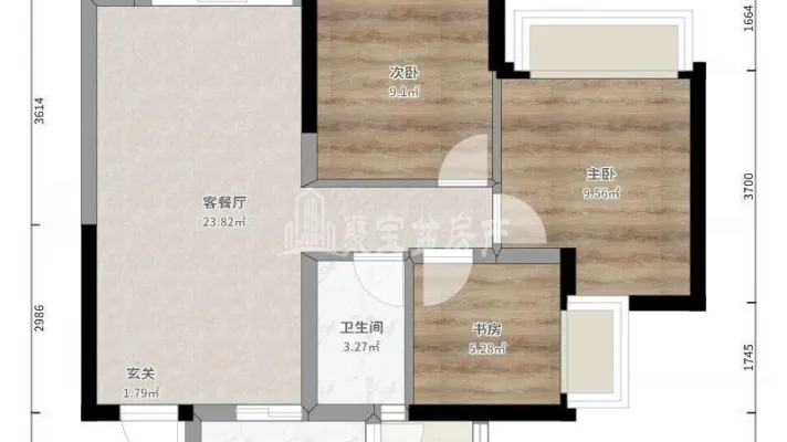 康藏路3室2厅1卫1阳台诚心出租