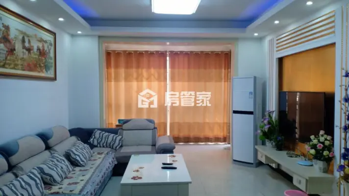 火车站附近阳光水岸对面桂花园3室2厅2卫1阳台精装，业主急租