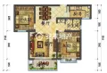 天玺城电梯高层，精装修，两室改三室，有证满二可按揭12