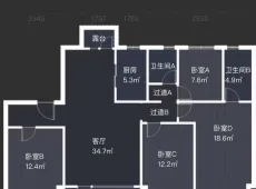 蓬莱市|蓬莱碧桂园二期4室2厅2卫出售