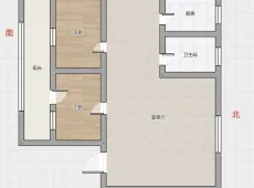 沙市区|东方花园2室2厅1卫出售