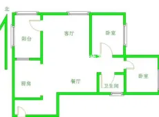 盐湖区|五洲观澜2室2厅1卫出售|买房租房佣金全返