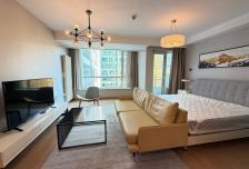 华贸公寓 精装大开间 超大阳台,周边配套齐全