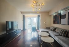 财富中心公寓2室2厅2卫0阳台高档家私电,设施完善