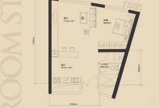 新城国际,开间,中间楼层,周边配套完善,高性价比