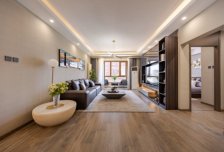 蓝堡国际公寓 商务风二居,家具家电齐全